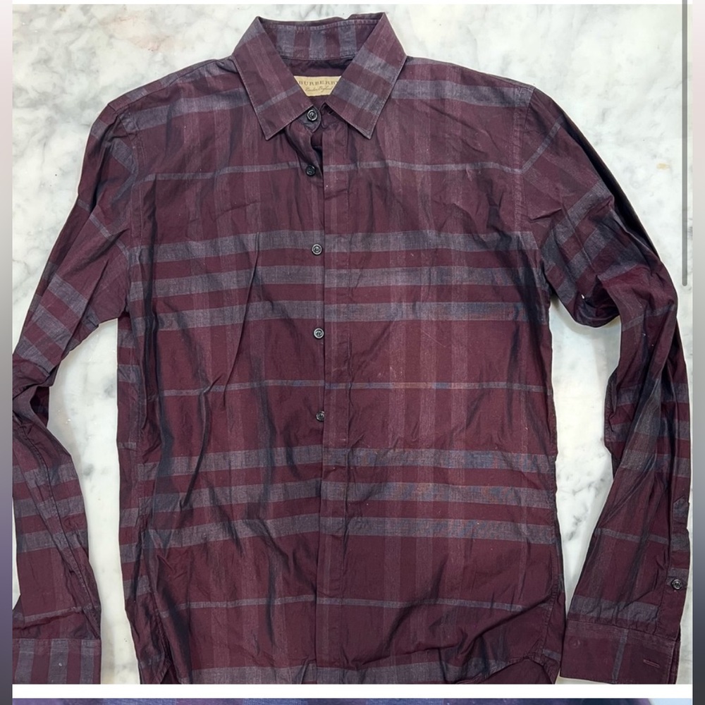 Perfect condition, Classic check Burberry dress shirt